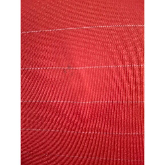 Monterey Club Mens Golf Polo Shirt L Red Striped Cleghorn Plantation - Picture 8 of 9